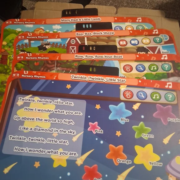 V Tech Learning Desk Pre Kindergarten Expansion Pack - Picture 3 of 5